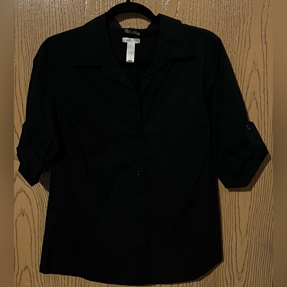 Old Navy Black Dress Shirt